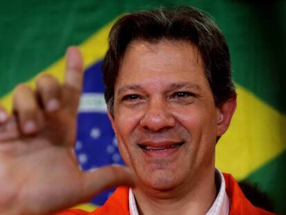 Fernando Haddad, em seminário com petroleiros no último dia 20.