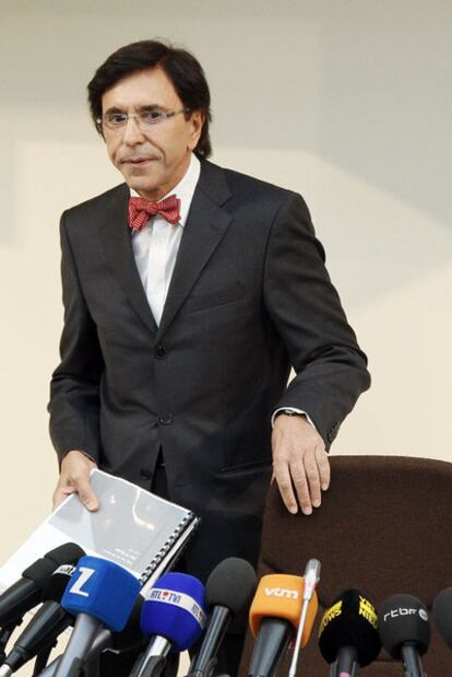 El líder socialista belga francófono, Elio di Rupo.