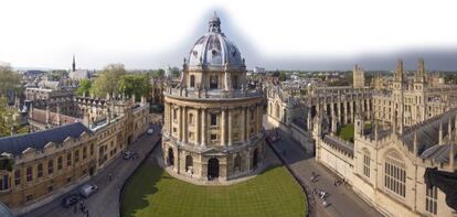 Campus de la Universidad de Oxford.