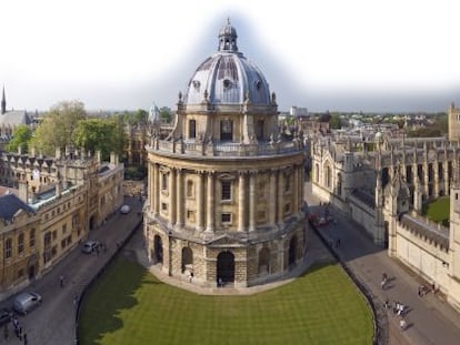 Campus de la Universidad de Oxford.