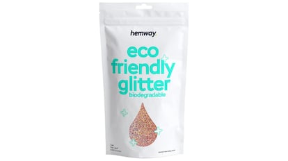 Eco Friendly biodegradable Glitter 100 g, para utilizar como maquillaje de cara, especialmente como sombra de ojos. Disponible en varios colores.