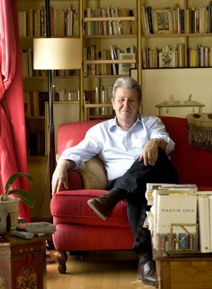 Jorge Herralde, en su casa de Barcelona.