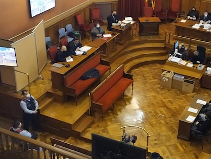 Un juicio en la Audiencia de Barcelona, en una imagen de archivo.