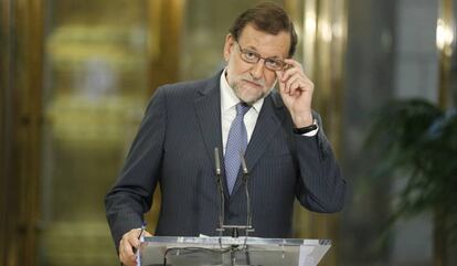 El presidente del Gobierno en funciones, Mariano Rajoy.