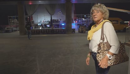 Pilar, la madre de Evaristo Páramos, en un momento del documental. 