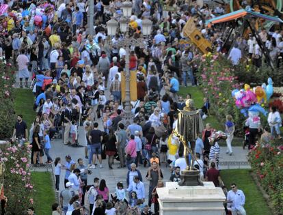 Puestos del Mercado Cervantino de 2016.