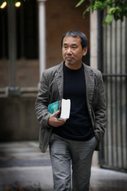 El escritor japonés Haruki Murakami.