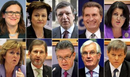 Los nuevos miembros de la Comisión Europea