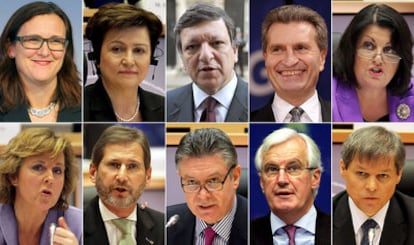 Los nuevos miembros de la Comisión Europea