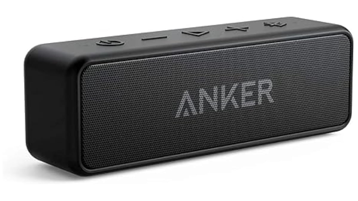 Anker portable speaker.