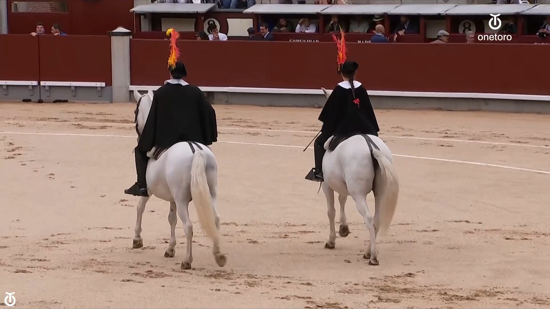Los alguacilillos de la plaza de Las Ventas.