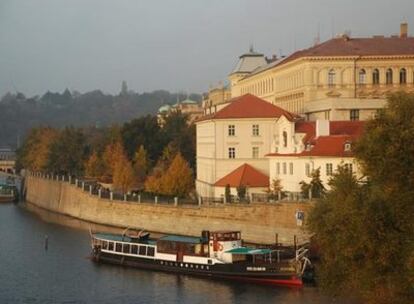 Panorámica del Río Moldava en Praga