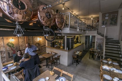 La Taberna Garelos, en Madrid.
