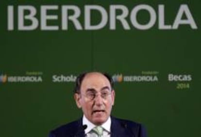 Ignacio Sanchez Gal&aacute;n, presidente de Iberdrola.