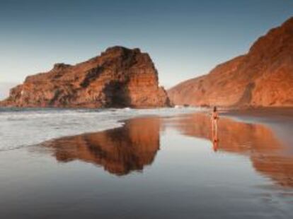 Paseo por la playa.