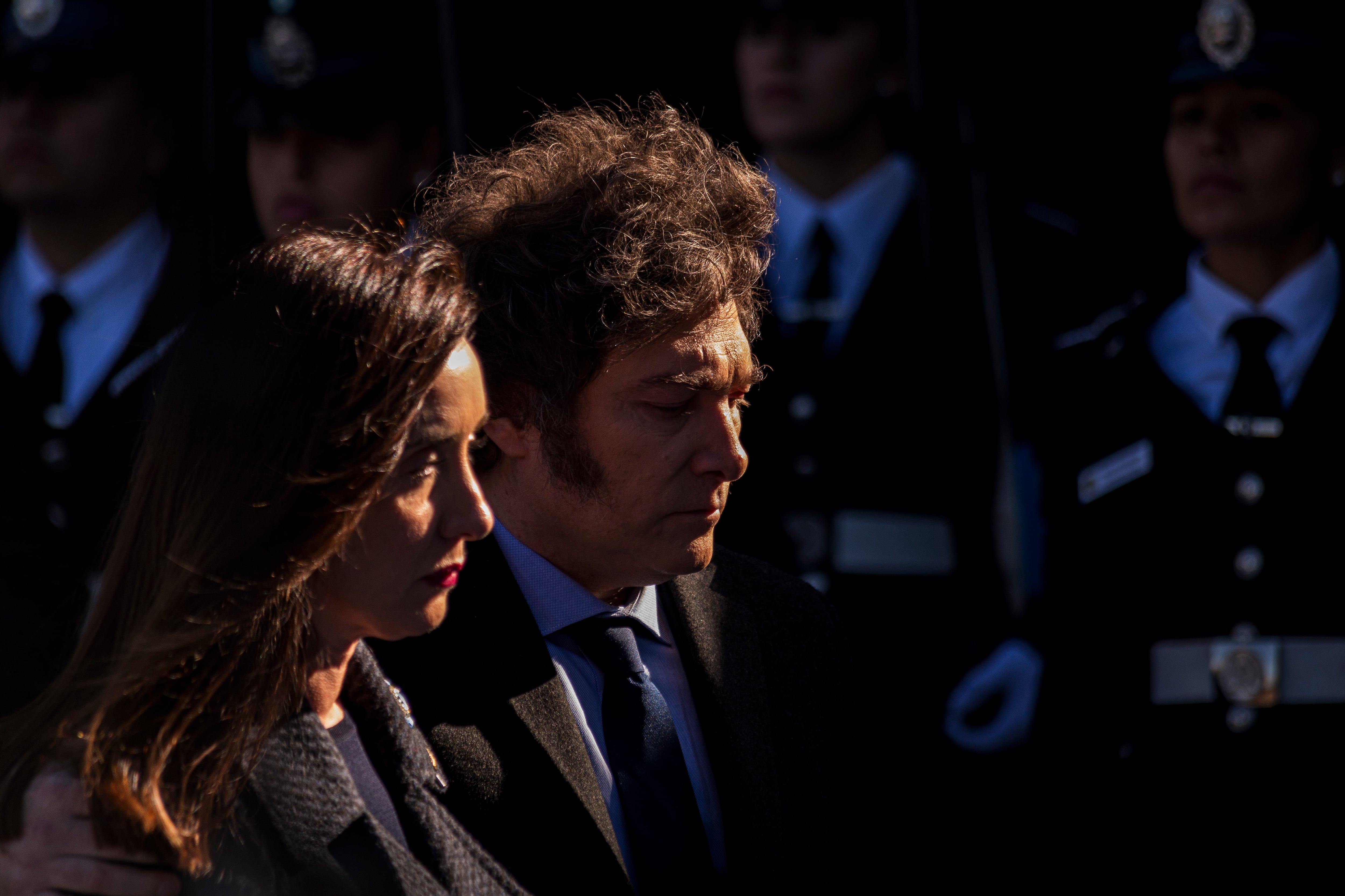 Javier Milei y su vicepresidenta, Victoria Villarruel: crónica de un conflicto que crece 