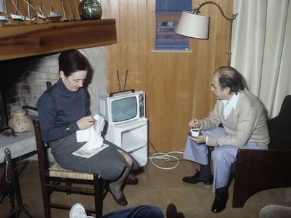 L'expresident de la Generalitat Jordi Pujol i la seva dona, Marta Ferrusola, el 1980. 