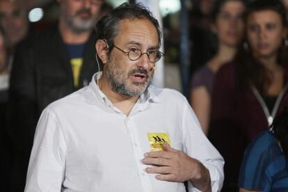 El candidat de la CUP a les eleccions del 27-S, Antonio Baños.