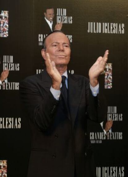 Julio Iglesias en Ciudad de M&eacute;xico, el 8 de mayo de 2013.