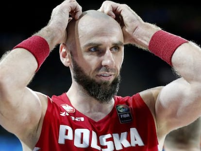 Marcin Gortat, pívot de Polonia.