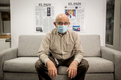 Germán Efromovich en la redacción de EL PAÍS, en São Paulo.