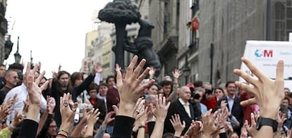 Gente de todas las edades apoya las protestas