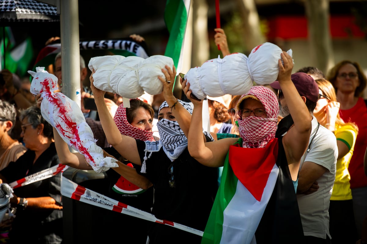 Los impulsores de las protestas propalestinas: “Nuestro objetivo era conseguir una movilización masiva”