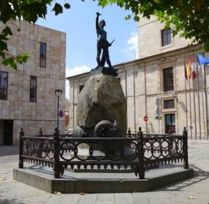 Monumento a Viriato en Zamora.