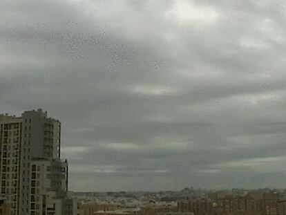 Las bajas temperaturas y los cielos cubiertos conforman estos días el paisaje de la Península