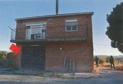 Farmhouse where the marijuana cultivation that Pol Cugat guarded was located, where he was murdered