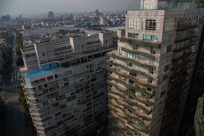 El inmueble City Towers, ubicado en Popocatépetl 415, en la alcaldía Benito Juárez.