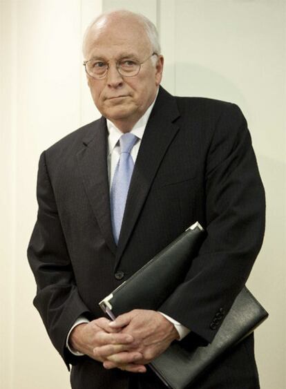Dick Cheney, en el Instituto de Empresa Estadounidense.