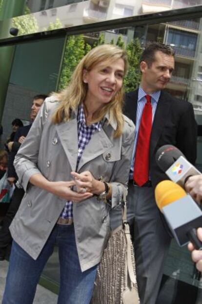 Princess Cristina and her husband, Iñaki Urdangarin.