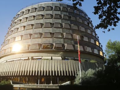 La sede del Tribunal Constitucional en Madrid. 