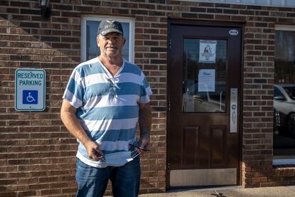 Tom Karpinski, an Air Force veteran and Trump voter. 