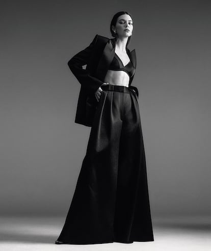 Model Kendall Jenner poses as an ambassador for L'Oréal Paris. 