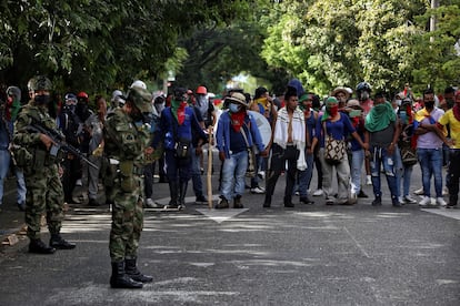 Protestas en Colombia