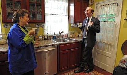 Carmen Reinhart, economista de la Universidad de Maryland, y Kenneth Rogoff, profesor de Harvard.