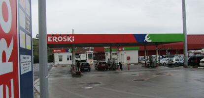 Gasolinera de Eroski.