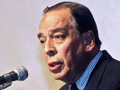El excandidato presidencial Álvaro Gómez Hurtado, en una imagen de mayo de 1995, del diario 'El Espectador'.