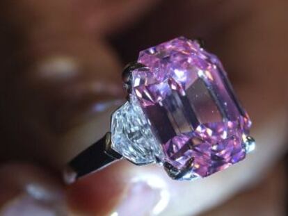 El comprador, la joyería estadounidense Harry Winston, rebautizó la pieza como Winston Pink Legacy