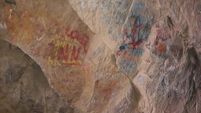 Las cuevas de Anzota, en Arica.