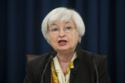 La presidenta de la Reserva Federal de EEUU (Fed), Janet Yellen.