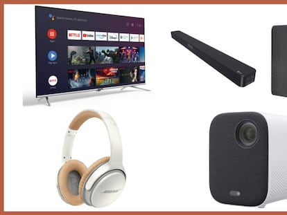 Una selección de 10 productos a precios bajos con los que lograr un auténtico 'Home Cinema' en el salón de casa.