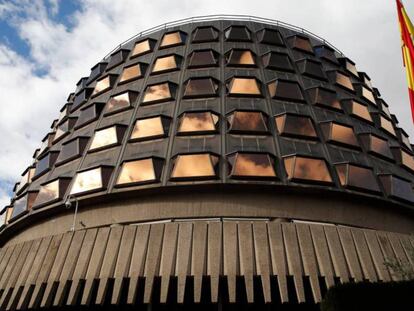 Sede del Tribunal Constitucional, en Madrid.