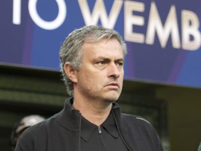 José Mourinho, entrenador del Madrid.