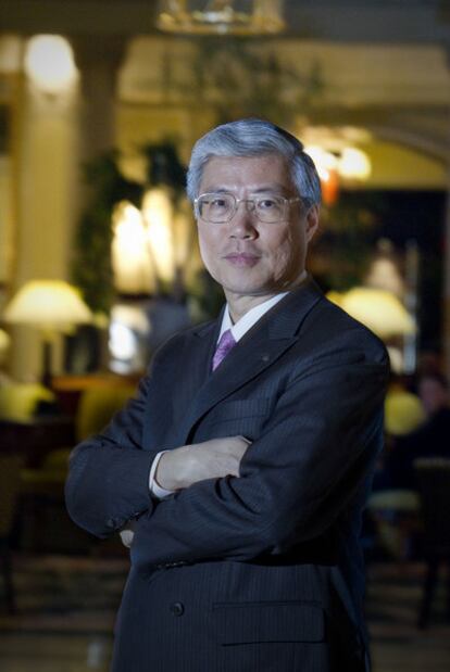 Richard Koo, en el hotel Palace de Madrid.