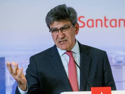 El consejero delegado del Banco Santander, José Antonio Álvarez Álvarez. EFE/Rodrigo Jiménez/Archivo