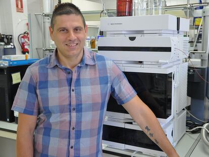 Food technologist José Manuel Lorenzo, at the Meat Technology Center, in San Cibrao das Viñas, Spain.