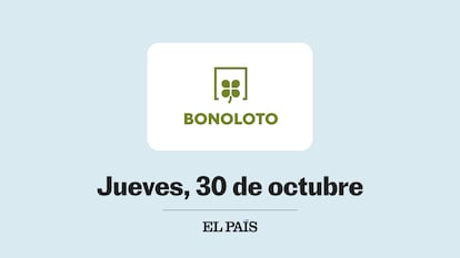 Bonoloto comprobar sorteo del jueves 30 de octubre de 2025